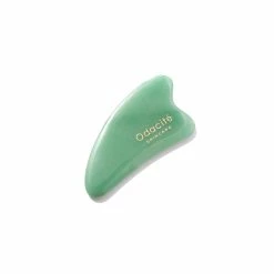 Odacite Crystal Contour Gua Sha Green Aventurine Beauty Tool Face Matters